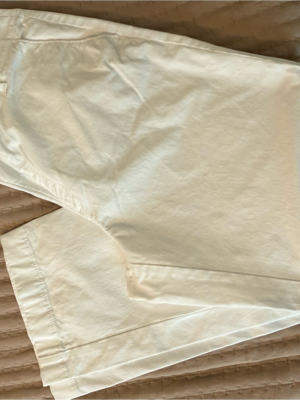 LOFT White Monroe Straight leg Ankle Pants - Picture 2 of 4